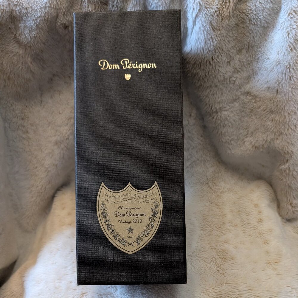 2010 Dom Pérignon Empty Gift Box – Elegant, Authentic, and Collectible